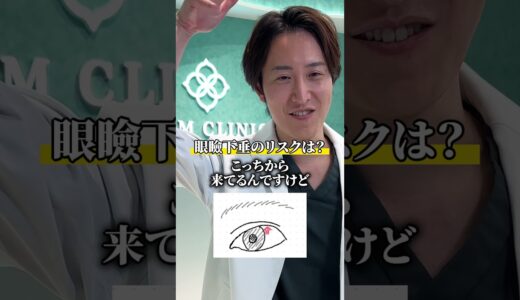 【美容整形】眼瞼下垂にはどんな手術が良いの？ #shorts