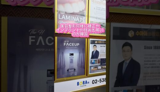 韓国は美容整形同様に審美歯科もお得！日本人スタッフ常駐で矯正・セラミック・インプラントも可能な「カンナムユレカ歯科」を紹介！#韓国旅行 #カンナム #美容整形 #審美歯科 #インプラント #矯正