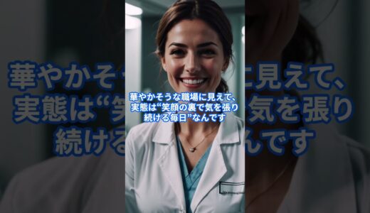 え、整形外科って“キラキラ”してるだけ？看護師のリアルがヤバすぎた！ #プチ知識 #看護師 #美容 #美容整形
